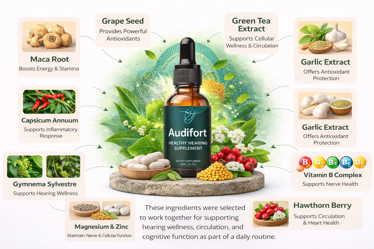 Audifort Ingredients